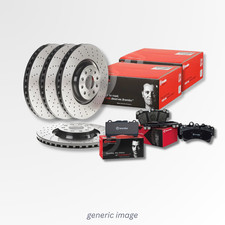 Brembo Front / & Rear / Brake Discs & Pads fits Porsche 911 1997-2005 3.4 3.6