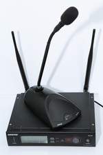 Shure MX890 Transmitter MX410 10" Microphone SLX4 494-518 MHz Wireless Receiver