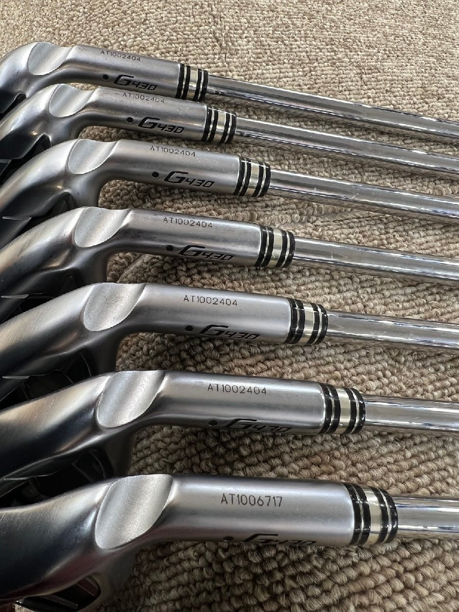 PING G430 Iron Modus105 (S) 7 Club Set Black Dot | eBay