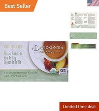 Celebrate with Organic Mulling Spices - 100 Tea Bags Blending Cinnamon & Orange