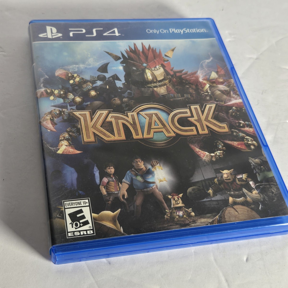 Knack (Sony PlayStation 4, 2013) Ps4 Cib with Art Kids Game
