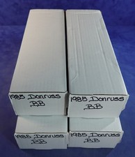 1985 DONRUSS BASEBALL LOT OF 4 COMPLETE SETS MINT *374878