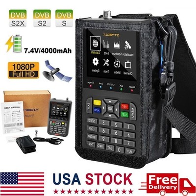 GTMEDIA V8 FINDER2 Sat Finder DVB-S2X HD Signal Detector Satellite LCD Screen