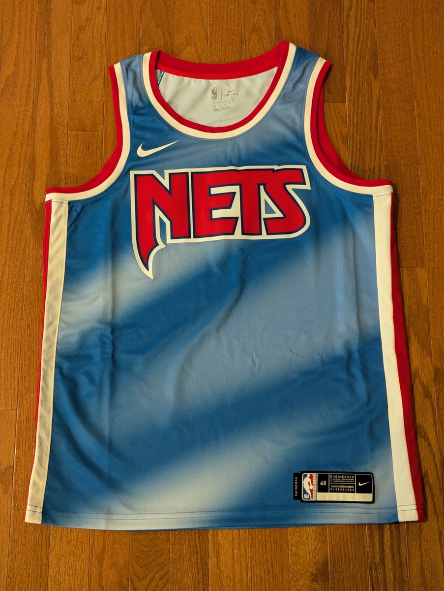 Authentic Men Nike Brooklyn Nets Blank Swingman Jersey City