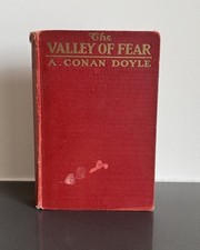 The Valley Of Fear A. Conan Doyle - Sherlock Holmes - 1914 First US Edition -