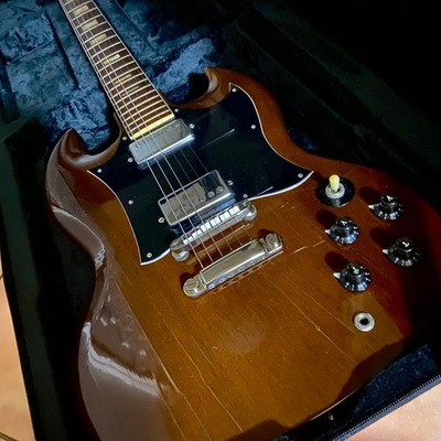 Fresher FG301 Japan 70s Double-Cut Style Electric Guitar Brown