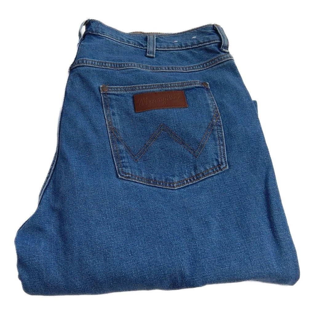 Wrangler Jeans heren Authentics Mens Big & Tall Classic Relaxed Fit Jean,Zwart,52W / 32L