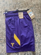 Kids Nike Kobe Bryant purple shorts, Size M NBA basketball