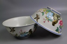 Beautiful Chinese famille rose porcelain bowls