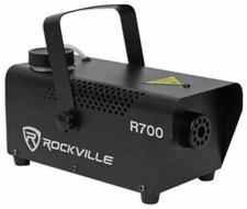 Rockville R700 Fog/Smoke Machine w/ Remote Fluid Quick Heatup, Thick Fog