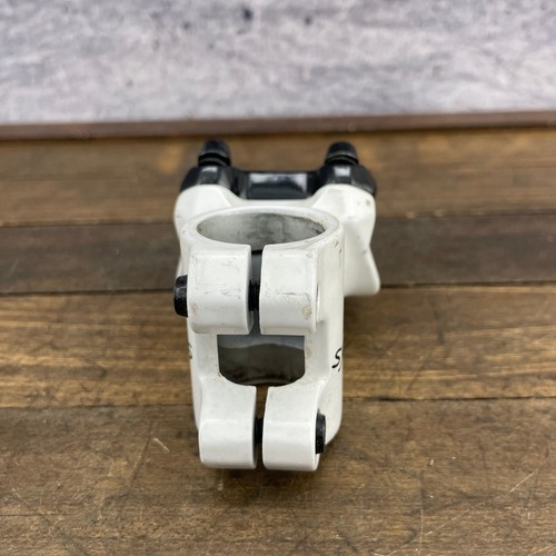 Syncros 1 1/8 Threadless Stem 31.8 mm 50 mm XC Downhill Neck Alloy White MTB - Picture 11 of 12