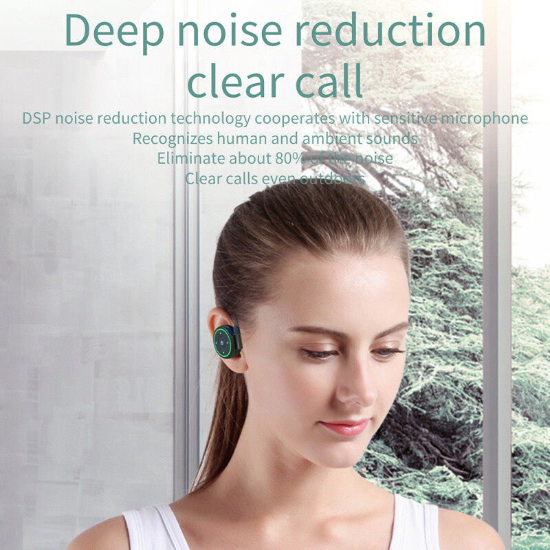 Wireless Bluetooth 5.0 Earbuds with 20H Playtime Over-Ear Headset-image