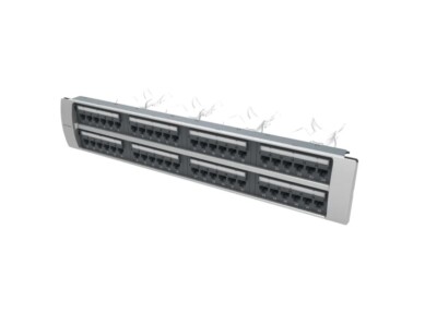 Commscope  SYSTIMAX 360 GigaSpeed CAT6A Patch Panel - 360-IPR-1100-E-GS6-2U-48