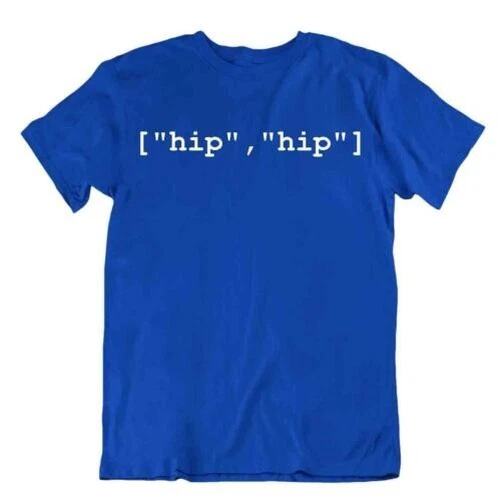 Hip Code T-Shirt Computer Programmierer T-Shirt Networking Apparel - Bild 1 von 1