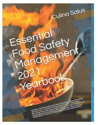 Culina Salus Food Safety Management 2021 Year Book.Diary Sheets Paperback