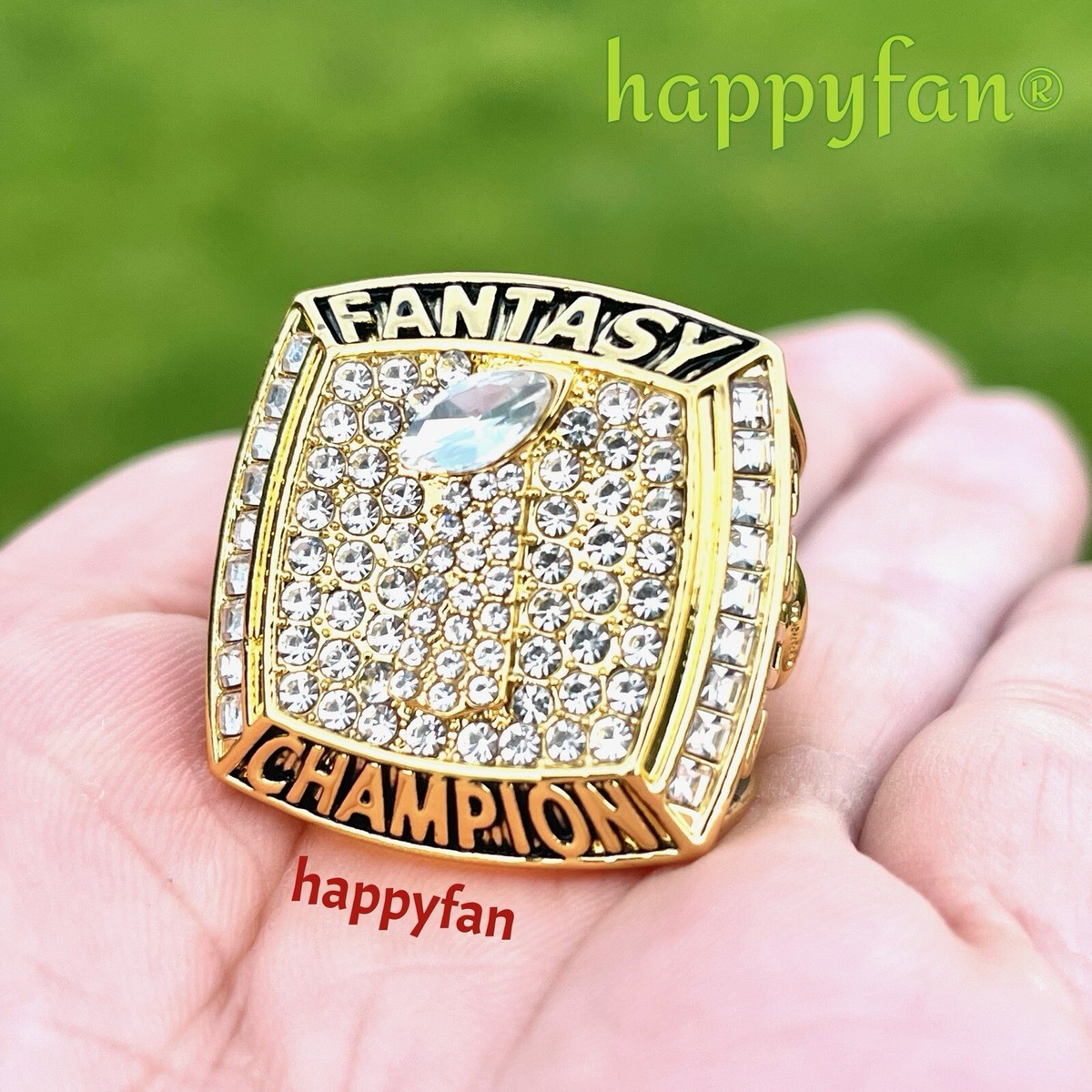 National Championship Fantasy Football Championship Rings 2018