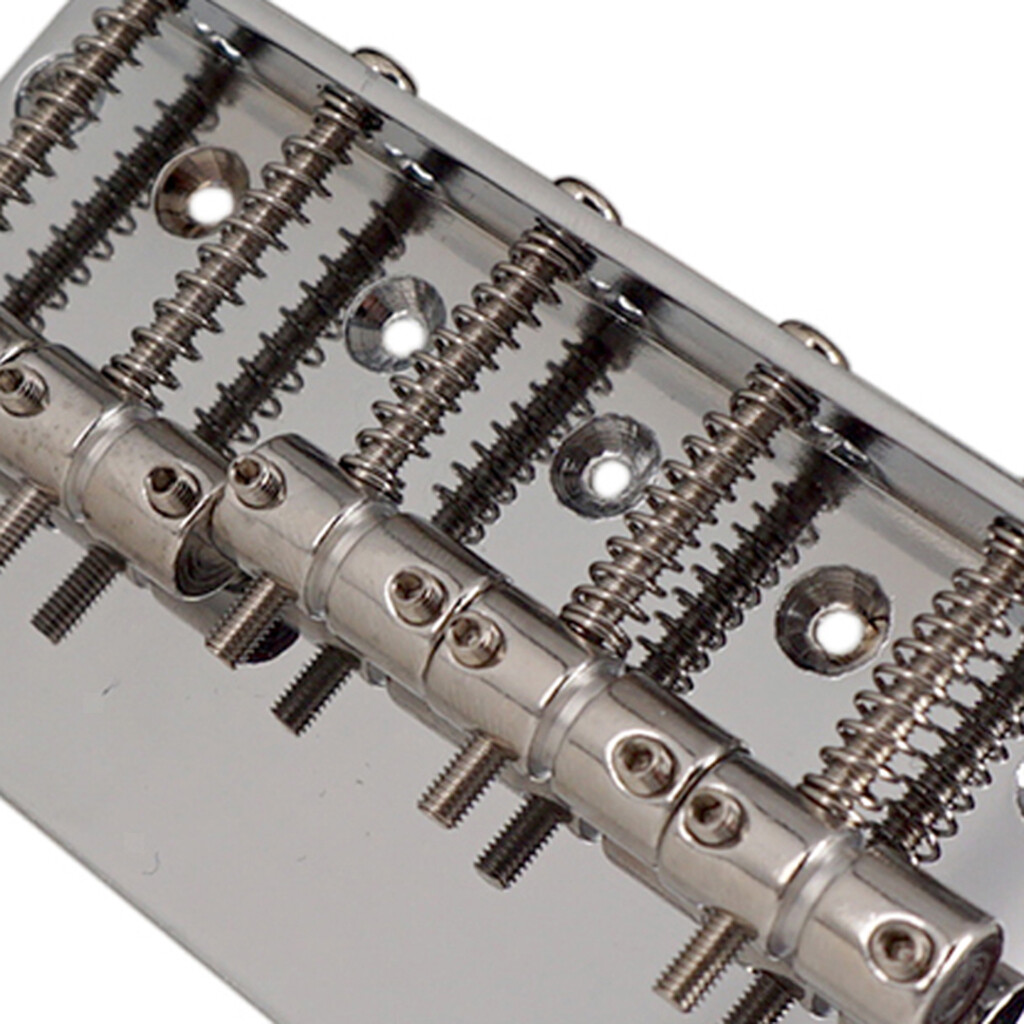 5String Electric Bass Parts Saddle Bridge w/ Screw LWrench for Bass