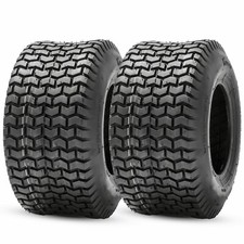 Set 2 18x9.5-8 Lawn Mower Tires 4pr 18x9.5x8 Garden Tractor Tubeless 18x9.50-8