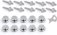 10 X Tenax Set Blechschraube Oberteil Cabrio Persenning Plane Boot Druckknopf