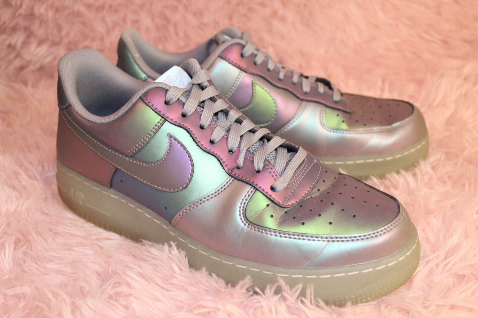 Holographic” Nike Air Force 1 Sneakers | eBay