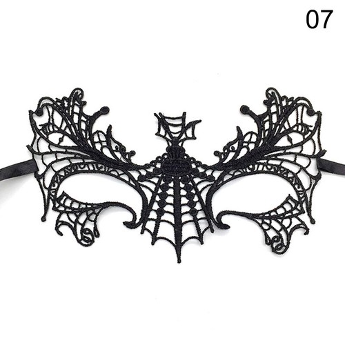 Sexy Lace Masquerade Eye Mask Gothic Fancy Dress Ladies Party Halloween Xmas New - Picture 9 of 57