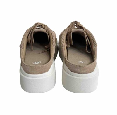UGG EZ-DUZZIT MULE SAND PLATFORM SNEAKER SHOES US 9.5 / EU 40.5