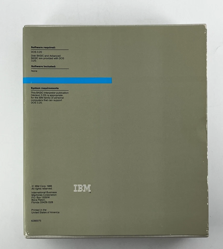 IBM Computer Language Series - Basic Reference Version 3.20 Open Nice Shape - Image 3 of 4