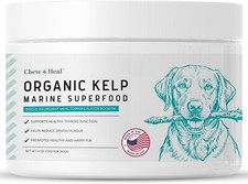 Chew Heal Organic Kelp Marine Superfood for Dogs - 4 oz - 10/2026