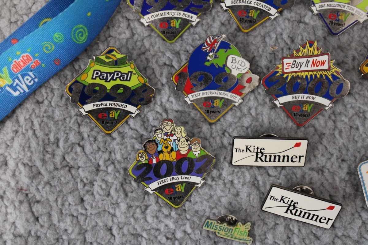 【新品】1周年&10th Anniversary PINS COLLECTION Collection of (10) WDW Anniversary Pins - ID