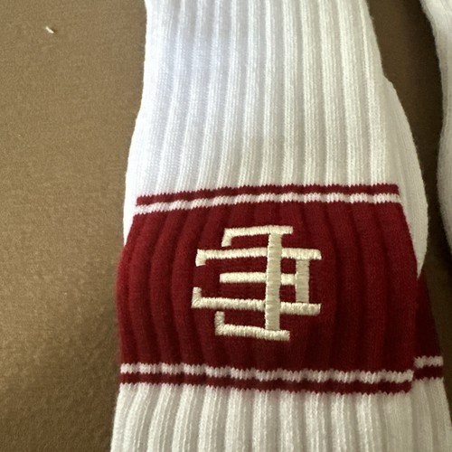 Lot O 2 Adidas × Eric Emanuel Eric Emanuel Adidas Socks Multicolored New - Picture 2 of 6