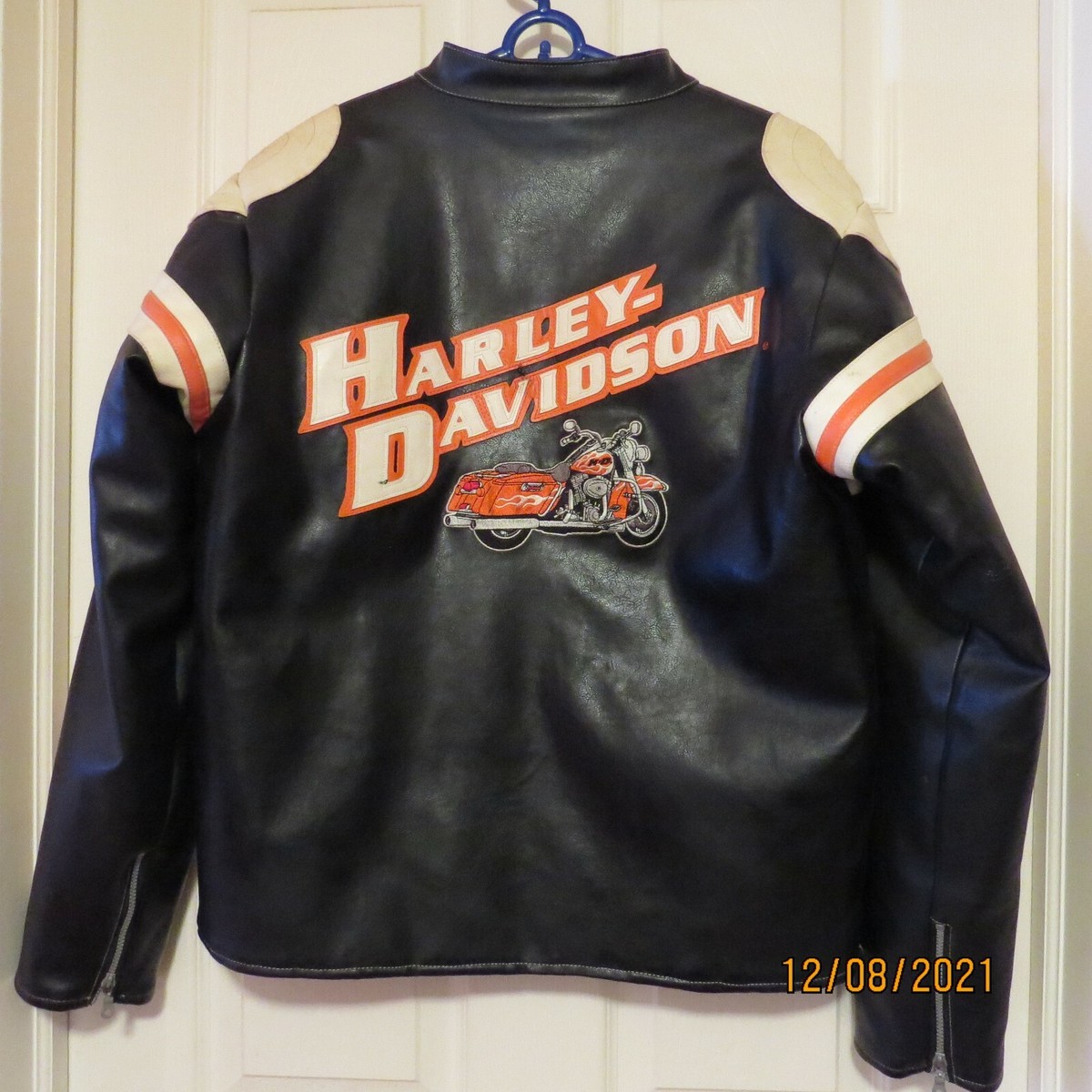 vintage harley davidson leather motorcycle jacket | eBay