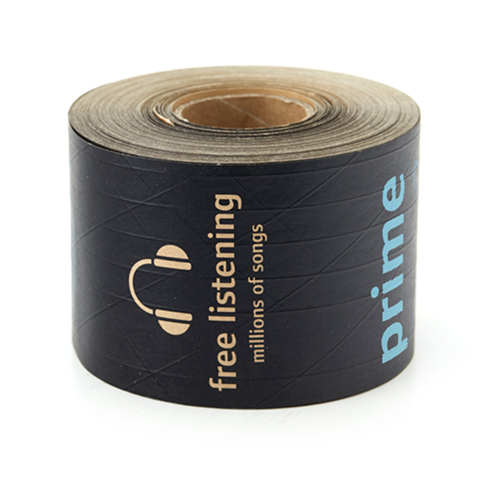 1Roll 76mm*50m Carton Sealing Wet Water Kraft Paper Tape,Amazon Tape eBay