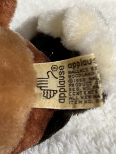Vintage 1982 Plush Turkey Little Miles 5" Thanksgiving Stuffed Animal Toy - Picture 5 of 8