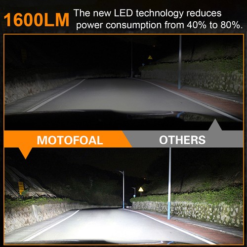8000K LED Headlight Hi/Lo + Fog Light 4 Bulbs Combo kit For 2004-2014 Ford F-150 - Picture 7 of 14