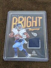 2023 LUMINANCE BRIGHT BEGINNINGS JERSEY RELIC MALIK WILLIS TITANS