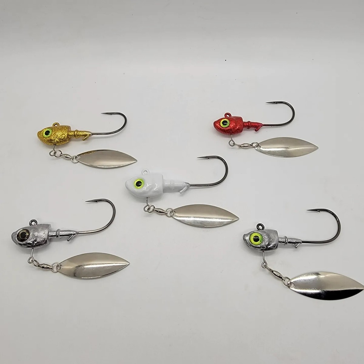 Swimbait Underspin Jig Head 3/8, 1/2 or 5/8oz