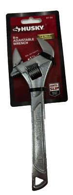 Husky 8 in. Adjustable Wrench Model # 90931 New