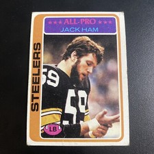 1978 Topps Football Jack Ham All-Pro Pittsburgh Steelers Card # 450 Hall of Fame