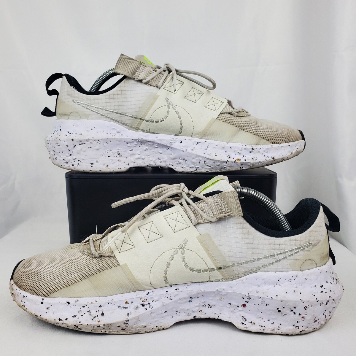 Nike Crater Impact SE White Sail Light Bone Running Shoes  display picture 3