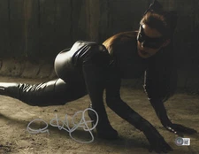 ANNE HATHAWAY SIGNED AUTOGRAPH THE DARK KNIGHT RISES 11X14 PHOTO BAS BECKETT