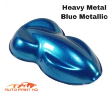 Heavy Metal Blue Basecoat Clearcoat Quart Complete Paint