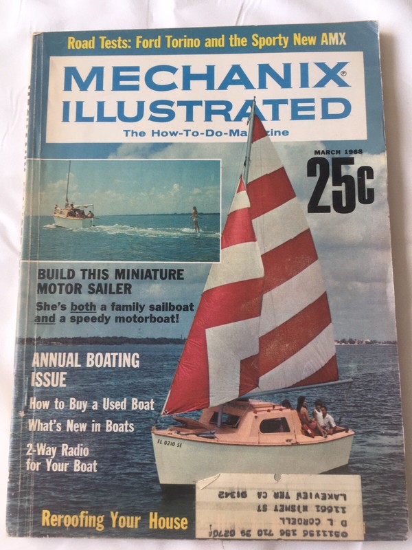 Mechanic Illustrated March 1968 Magazine