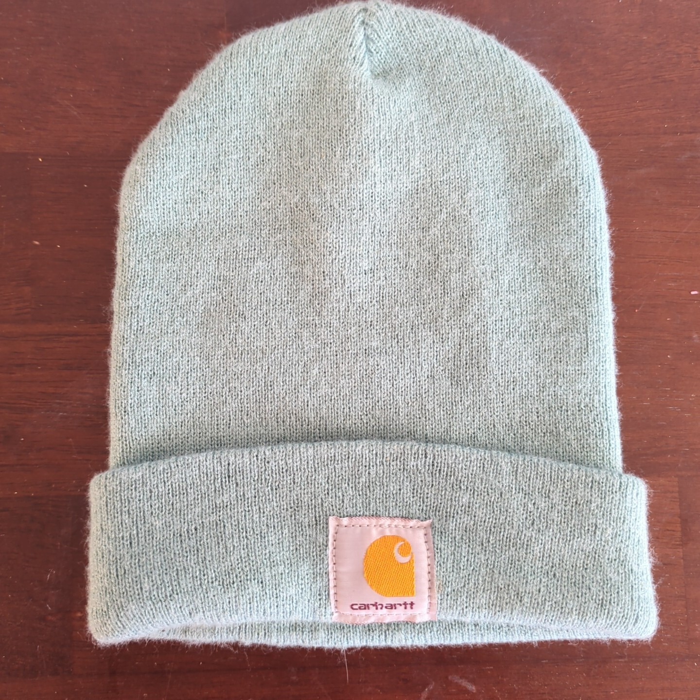 Carhartt Sky Blue Cuffed Knit Beanie for Men and Women