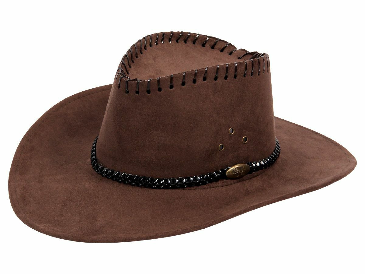 Cowboyhut Westernstyle - Flexibles Gummiband Für Karneval & Mottopartys