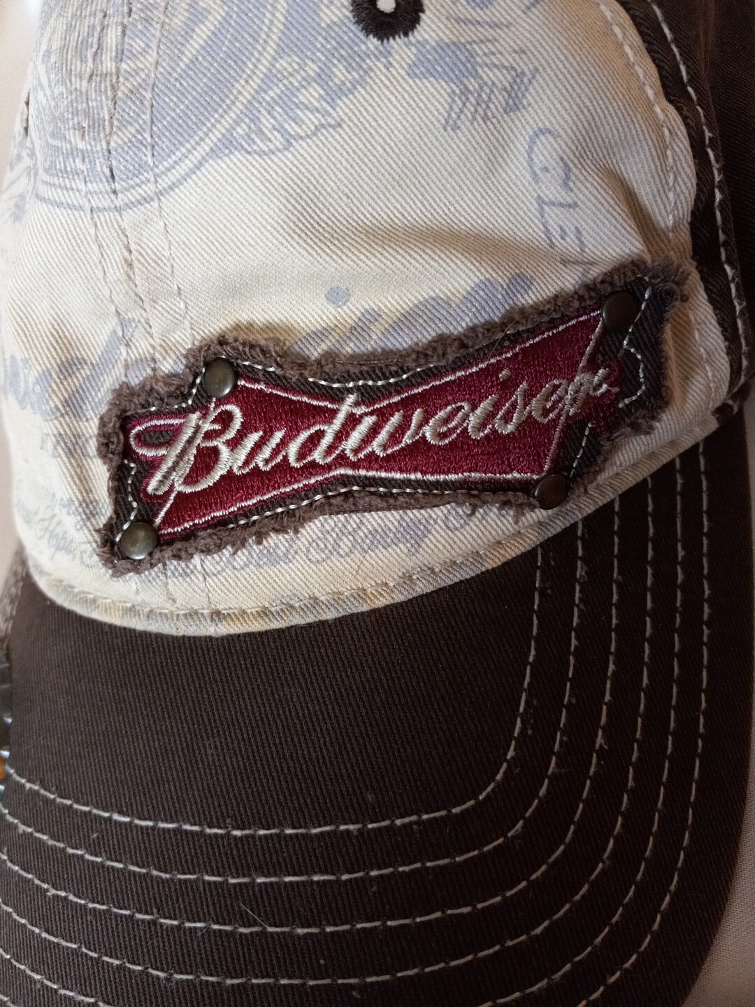 2010 BUDWEISER Patch Official Cap Baseball Hat WI… - image 13