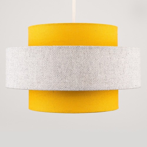 Ceiling Lampshade Light Shade Easy Fit Pendant Herringbone Living Room Bedroom - Picture 36 of 59