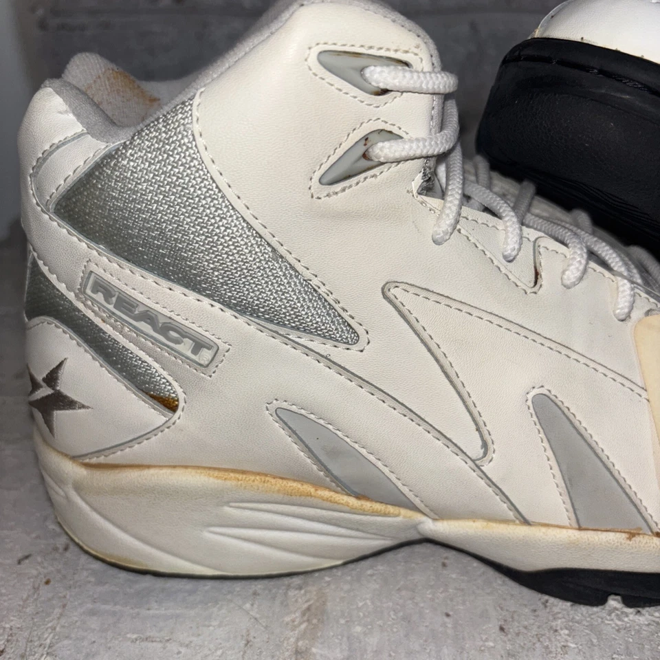 Zapatos de baloncesto Converse Inferno vintage para hombre sin existencias talla 7 nuevos en caja blancos/grises Foto 2 de 4