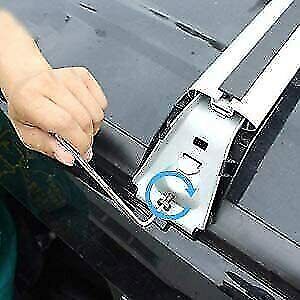Lockable Crossbars Fits for Mazda CX9 CX-9 2016-2022 Roof Rack Rail Cross Bars - Picture 4 of 9