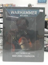 Warhammer 40k War Zone Charadon Act II: Book of Fire • Hardcover #NewSealed#