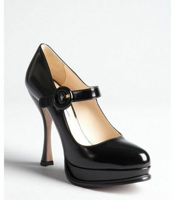 prada mary jane heels